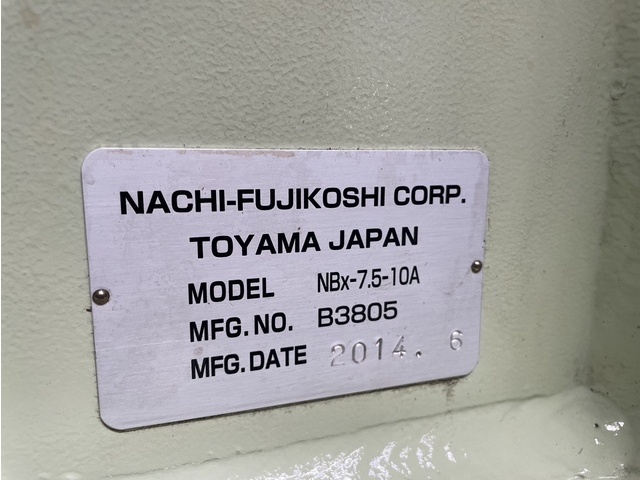 不二越 Nachi NBx-7.5-10A Other Image 7