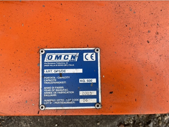 OMCN ART. GP5/DE クレーン の画像 5枚目