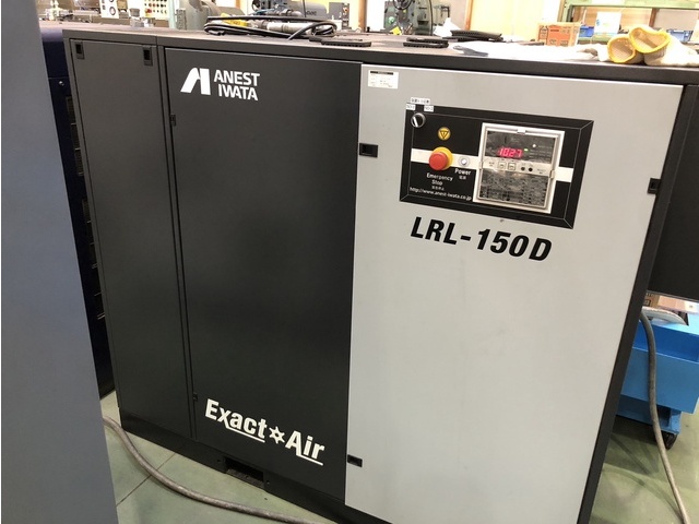 アネスト岩田 LRL-150DM6 コンプレッサー の画像 4枚目