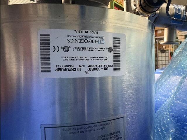 CTI-Cryogenics 10CRYOPUMP その他工具・機器周辺機器関連 の画像 2枚目