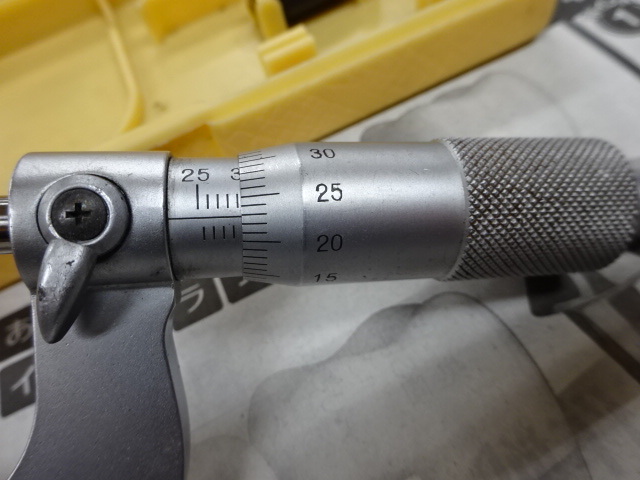 ミツトヨ M210-50 マイクロメーター（外側） の画像 4枚目