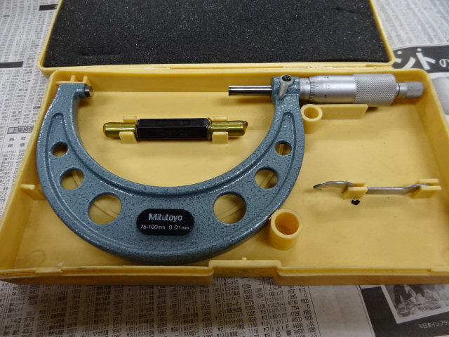 ミツトヨ OM-100 マイクロメーター（外側） の画像 1枚目