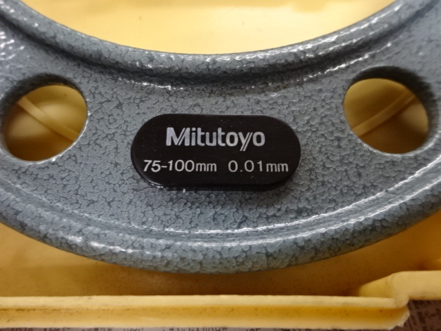 ミツトヨ OM-100 マイクロメーター（外側） の画像 5枚目
