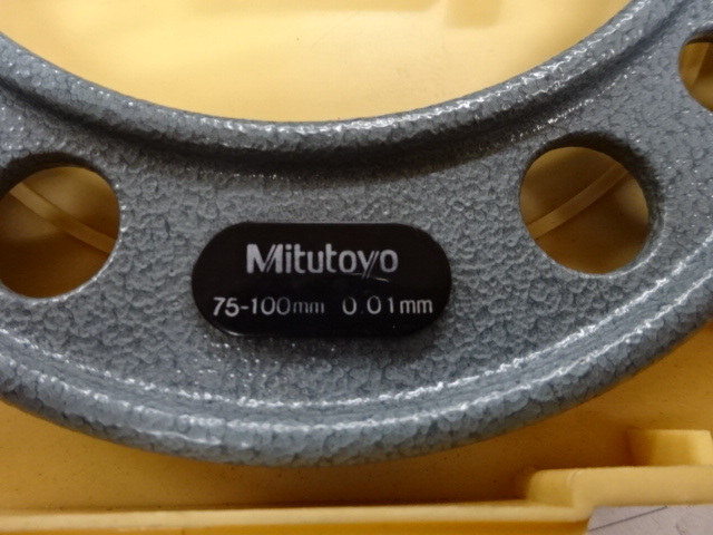 ミツトヨ OM-100 マイクロメーター（外側） の画像 5枚目