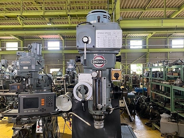 静岡鐵工所 VHR-A 立型フライス盤 の画像 3枚目