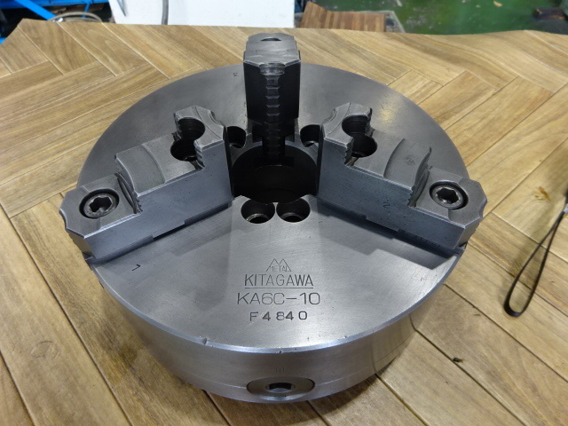 北川鉄工所 KA6C-10 旋盤チャック の画像 1枚目