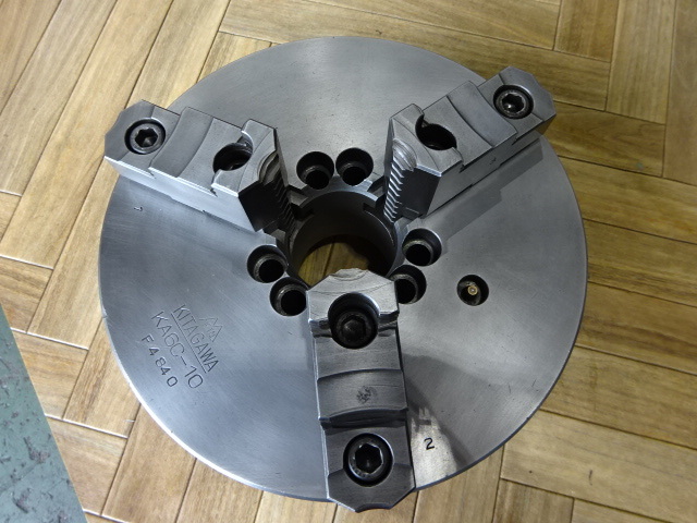 北川鉄工所 KA6C-10 旋盤チャック の画像 2枚目