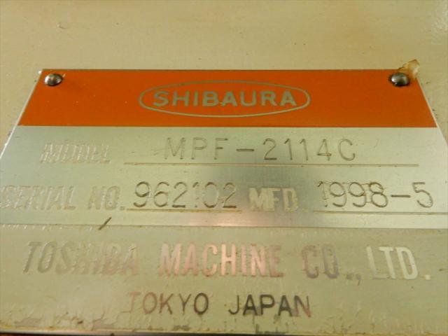東芝機械 MPF-2114C 門型マシニングセンタ/五面加工機 の画像 7枚目