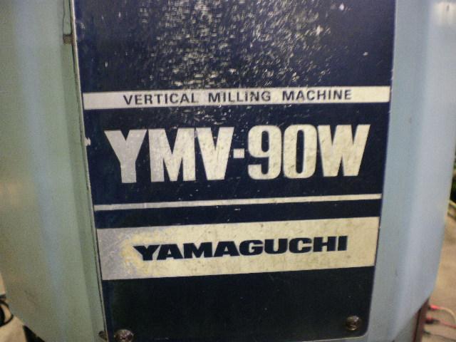 山口鉄工所 YMV-90W 立型フライス盤 の画像 3枚目