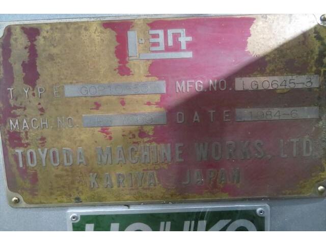 TOYODA MACHINE WORKS GOP10×30 Cylindrical Grinder Image 7