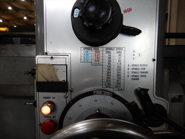 富永鉄工所 RH-1300 ラジアルボール盤 の画像 6枚目