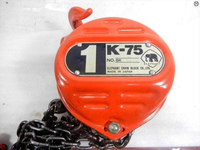 ELEPHANT CHAIN BLOCK K-75 Chain-Block / Lever block Image 2
