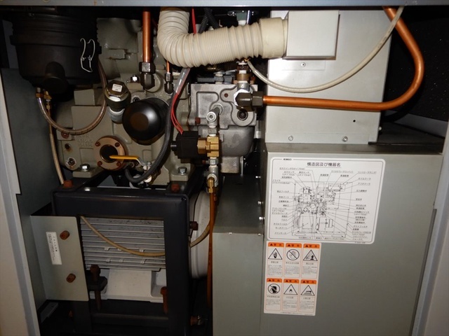 KOBELCO CM8BD-5 コンプレッサー の画像 2枚目