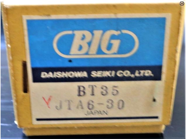 大昭和精機 BIG BT35-JTA6-30 未使用 BT30 BT35 Image 2