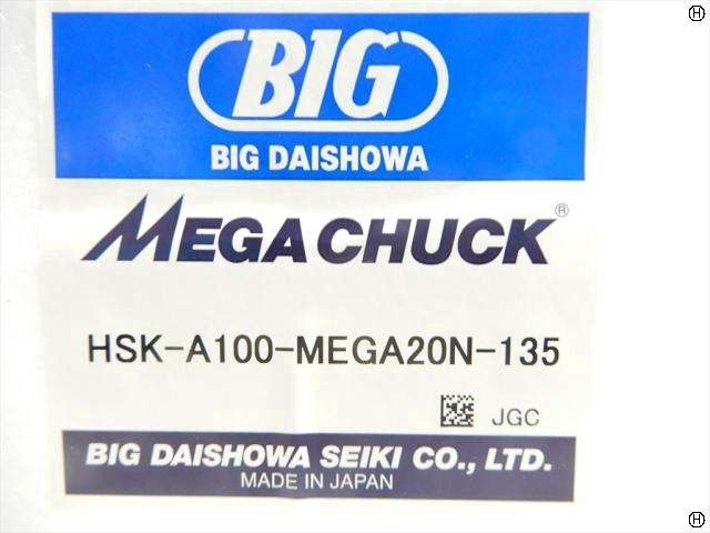 大昭和精機 BIG HSK-A100-MEGA20N-135 HSK Image 2