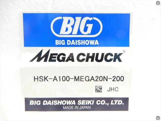 大昭和精機 BIG HSK-A100-MEGA20N-200 HSK Image 2