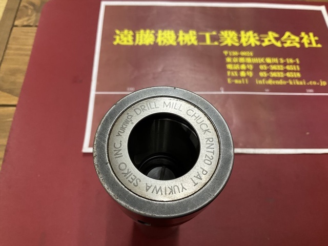 ユキワ精工 RNT20 PAT シャンク径40mm その他ツールホルダ関連 の画像 2枚目