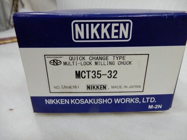 NIKKEN KOSAKUSHO WORKS MCT35-32 未使用品 Others Image 6