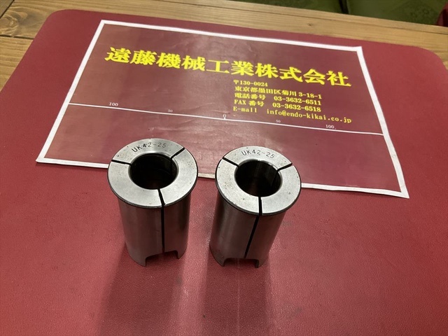  シャンク径42mm UK42-25×2式 Tooling Accessories Image 1