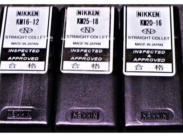 NIKKEN KOSAKUSHO WORKS KM.16-12.52-18.20-16.3個 未使用 Tooling Accessories Image 2
