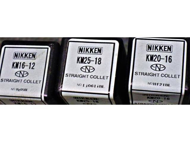 NIKKEN KOSAKUSHO WORKS KM.16-12.52-18.20-16.3個 未使用 Tooling Accessories Image 3