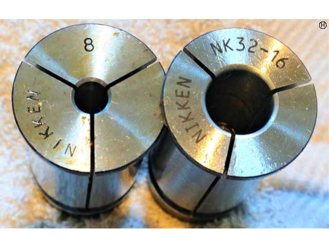 NIKKEN KOSAKUSHO WORKS NK32  8・16 ナット付 計2個 Tooling Accessories Image 2
