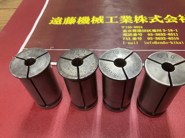 NIKKEN KOSAKUSHO WORKS シャンク径32mm Φ10×4個 計4個 Tooling Accessories Image 2