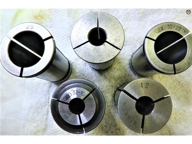 NIKKEN KOSAKUSHO WORKS ナット付き 10.12×2.22.25 計5個 Tooling Accessories Image 2