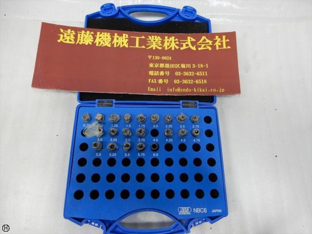 大昭和精機 BIG SNBC6-22 4mmなし 計21式 Tooling Accessories Image 1