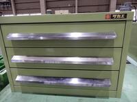 サカエ 510×450×350mm 3段 ツールキャビネット WA-140 の画像