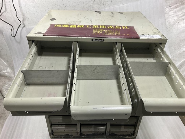  420mm×310mm×520mm 8段×3列 ツールキャビネット の画像 2枚目