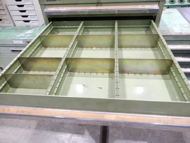  750×700×1100mm 7段 鍵なし ツールキャビネット の画像 3枚目