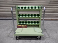サカエ NT40x7個x3段 ツールラック・ツールワゴン WA-219 Y の画像