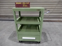 サカエ W40x60xH88cm ツールラック・ツールワゴン WA-221 Y の画像