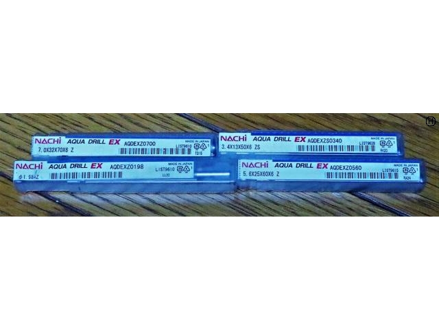 不二越 Nachi 一山 4個 未使用 Drill Image 2