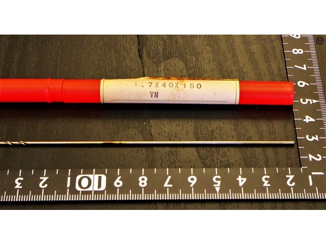 KOBE STEEL 1.7×40×150 未使用 Drill Image 2