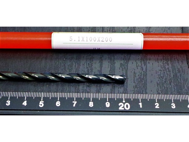 KOBE STEEL 5.1×100×200 未使用 Drill Image 2