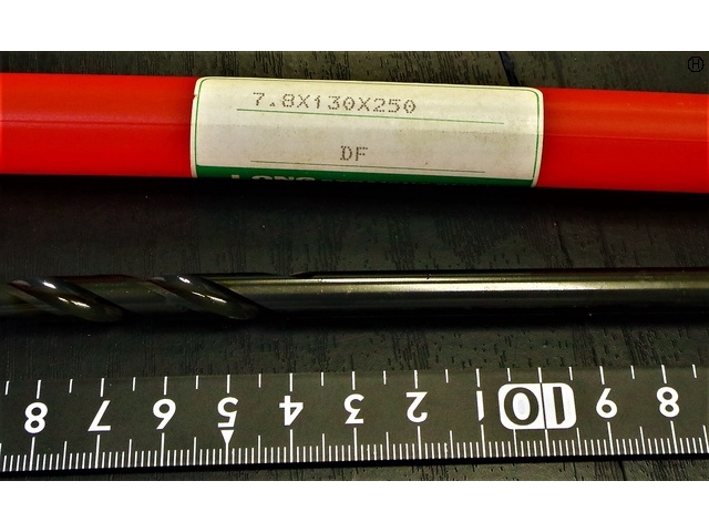 KOBE STEEL 7.8×130×250 DF 未使用 Drill Image 2