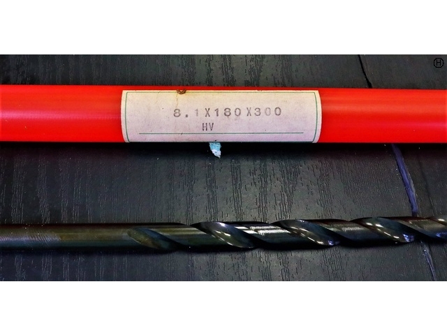 KOBELCO 8.1×180×300 未使用 ドリル の画像 2枚目