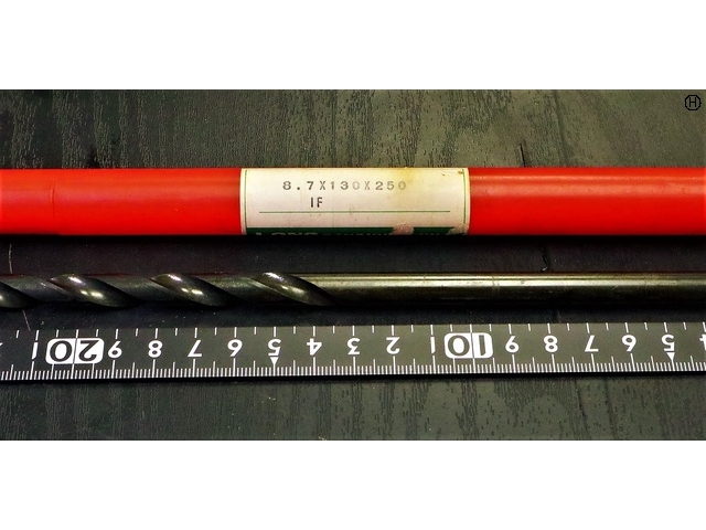 KOBELCO 8.7×130×250 IF 未使用 ドリル の画像 2枚目