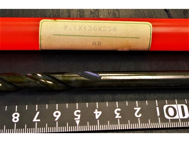 KOBE STEEL 9.1×130×250 AB 未使用 Drill Image 2