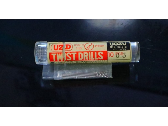 魚津製作所 UZD 0.5 7個 未使用 Drill Image 1