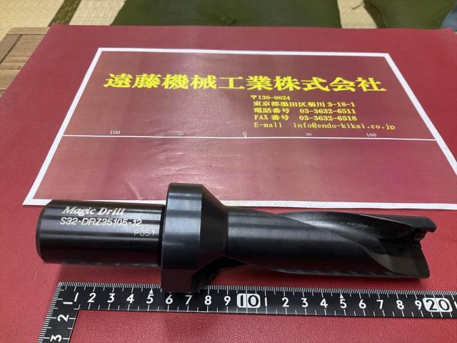 京セラ S32-DRZ35105-12 PO51 シャンク径32mm ドリル の画像 1枚目