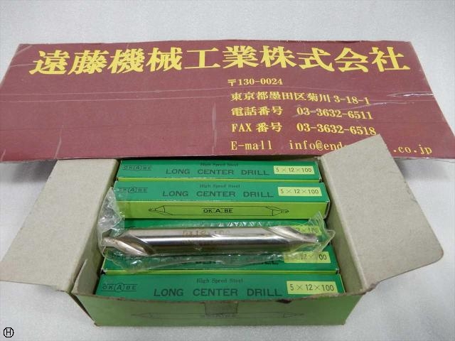 岡部工具製作所 5×12×100 Drill Image 1