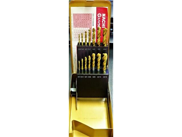 不二越 Nachi 14本 2.6-10,4 M3-M12 未使用 その他切削・旋削工具 の画像 3枚目