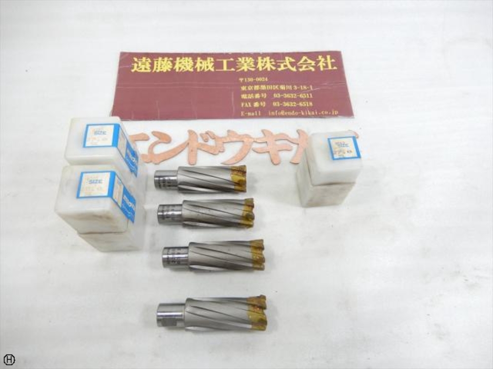 NITTO KOHKI 27×50L×6式 27×35L×1式 計7式 Hole Saw / Core Drill