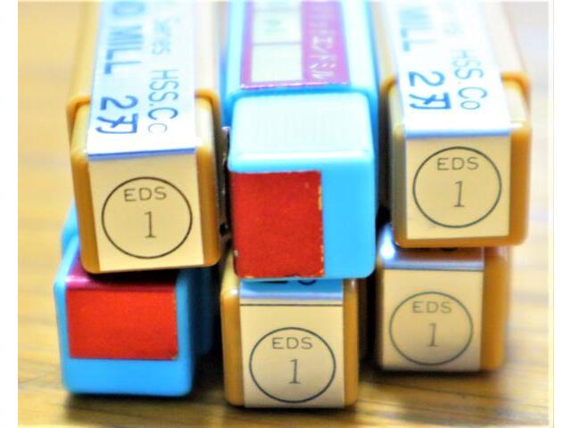OSG 2枚刃 1 EDS 6個 エンドミル の画像 3枚目