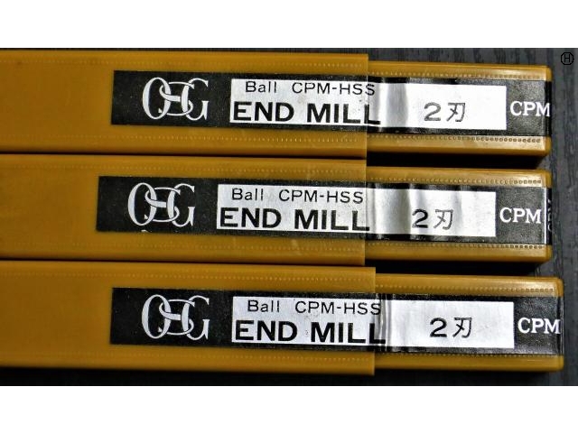 OSG 2枚刃 EBD R4.5 3個 未使用 エンドミル の画像 2枚目