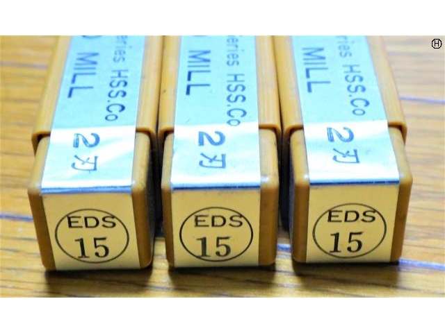OSG 2枚刃 EDS 15 未使用 3個 End Mill Image 2