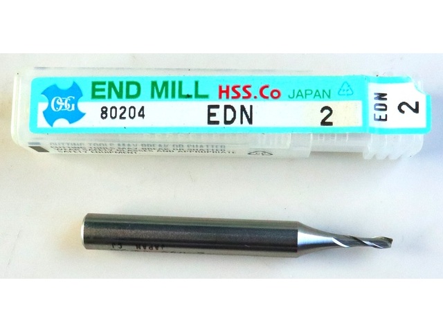 OSG 80204 EDN 2 End Mill Image 1